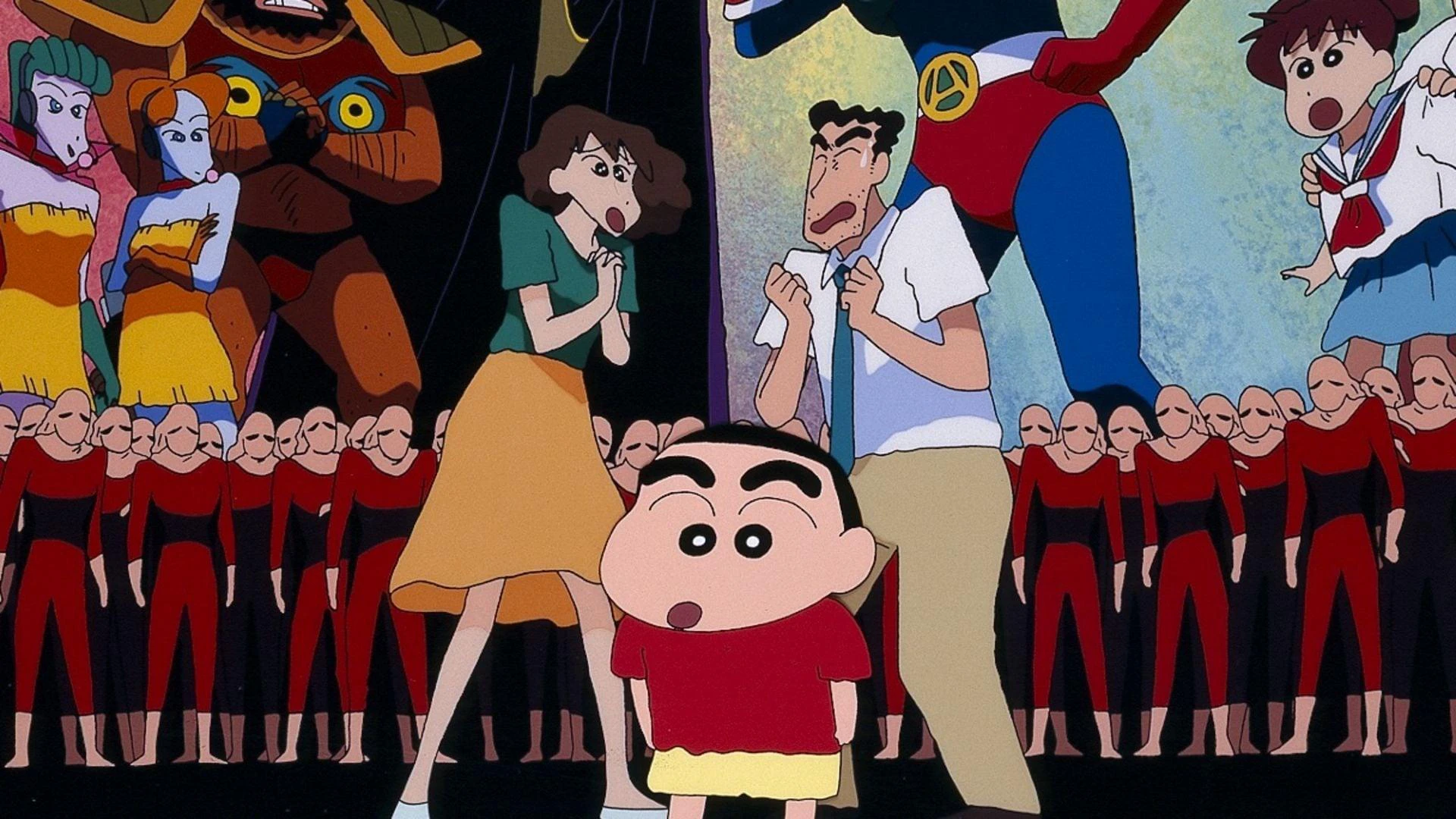 Crayon Shin-chan : Action Kamen Đối Đầu Ma Vương Áo Tắm - クレヨンしんちゃん アクション仮面VSハイグレ魔王